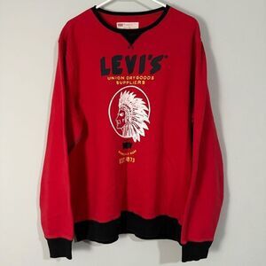 Levi’s Vintage White Tag Union Dry Goods Supplier Chief Graphic Pullover Sweater